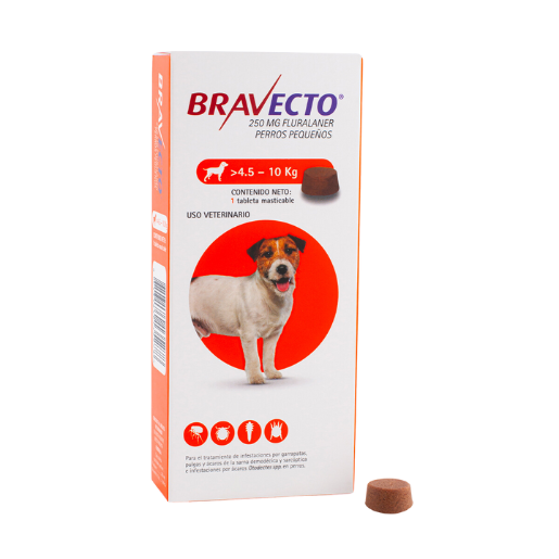 Bravecto 3 Meses (4.5 kg - 10 kg)