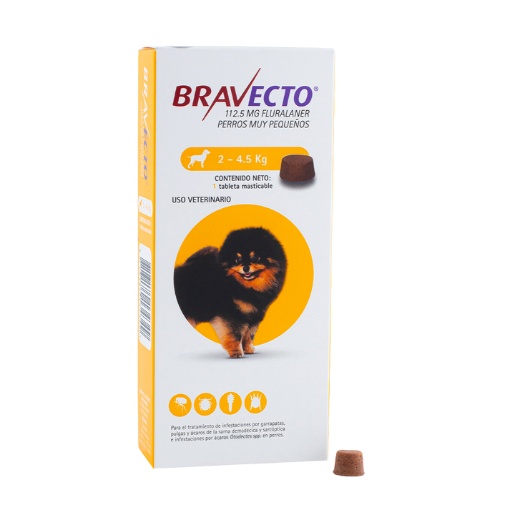 Bravecto 3 Meses (2 kg - 4.5 kg)