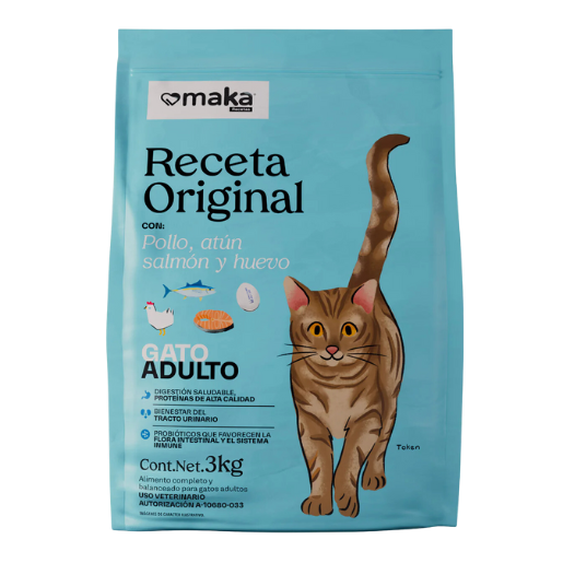 Maka Receta Original Gato Adulto