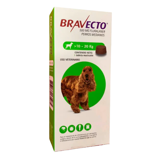 Bravecto 3 Meses (10 kg - 20 kg)